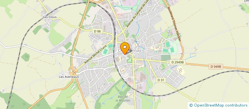 localisation de l'entreprise SCI IMMO DES GARS  CHANTONNAY