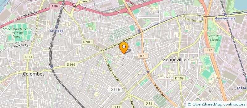 localisation de l'entreprise SCI IMMO-DIFF à ASNIERES-SUR-SEINE