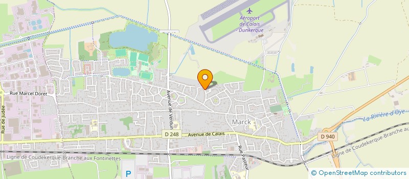 localisation de l'entreprise SCI IMMO DOYER  MARCK