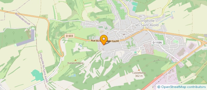 localisation de l'entreprise SCI IMMO DSLK  LONGEVILLE-LES-SAINT-AVOLD