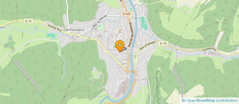 localisation de l'entreprise SCI IMMO EGDR  PONT-DE-ROIDE-VERMONDANS