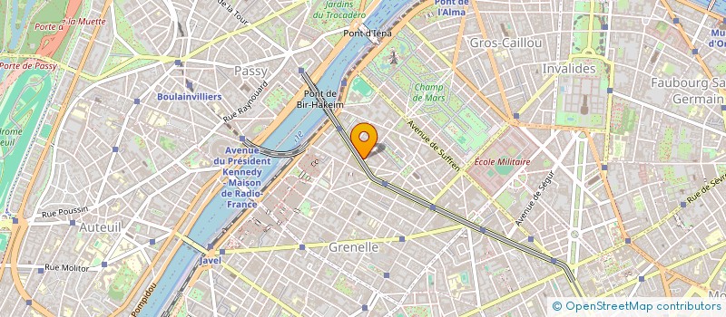 localisation de l'entreprise SCI IMMO ELYSEES GRENELLE  PARIS