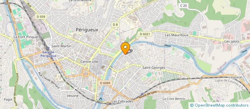 localisation de l'entreprise SCI IMMO FAIDHERBE à PERIGUEUX