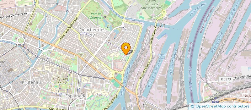 localisation de l'entreprise SCI IMMO FAUBOURG 3  STRASBOURG