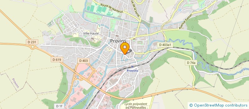 localisation de l'entreprise SCI-IMMO-FERON  PROVINS