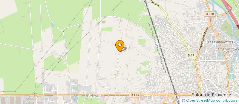 localisation de l'entreprise SCI IMMO FINANCES  SALON-DE-PROVENCE