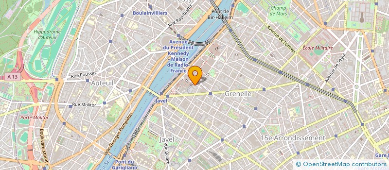 localisation de l'entreprise SCI IMMO FONCIERE  PARIS