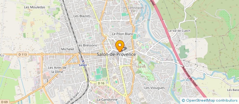 localisation de l'entreprise SCI IMMO GASNAL  SALON-DE-PROVENCE