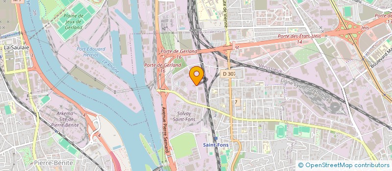 localisation de l'entreprise SCI IMMO.GE.FI  SAINT-FONS