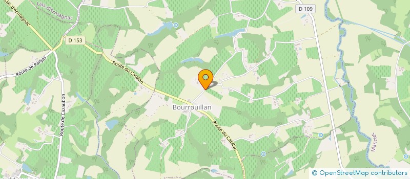 localisation de l'entreprise SCI IMMO GERS  BOURROUILLAN