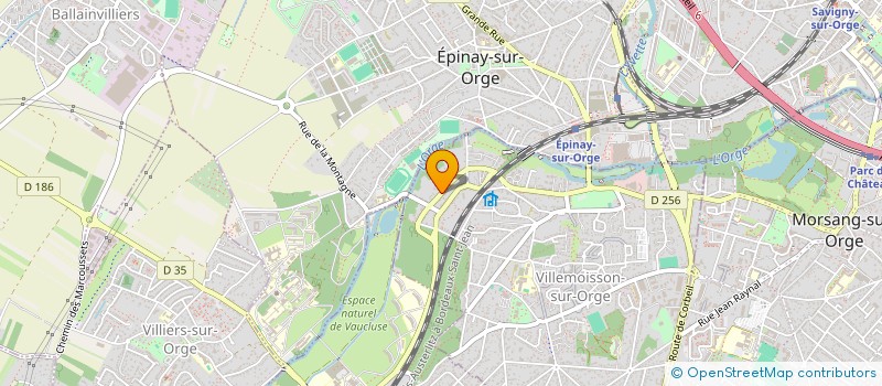 localisation de l'entreprise SCI IMMO GIROD à VILLEMOISSON-SUR-ORGE