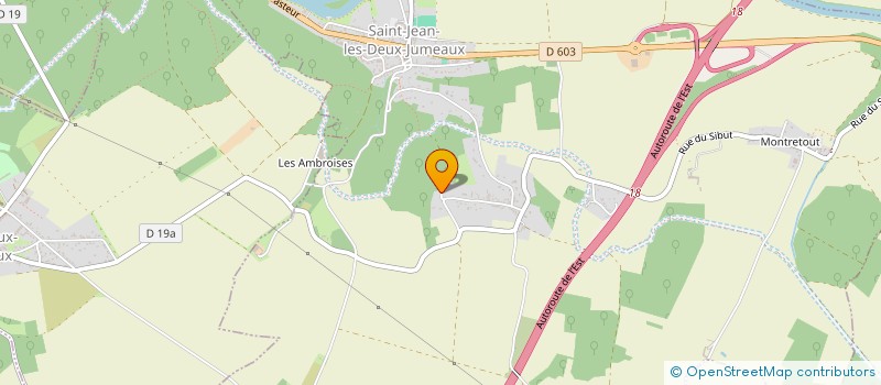 localisation de l'entreprise SCI IMMO GMM  SAINT-JEAN-LES-DEUX-JUMEAUX