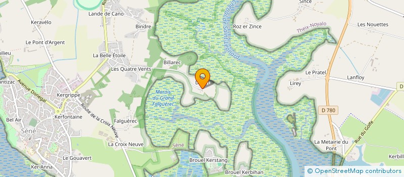 localisation de l'entreprise SCI IMMO GOLFE à SENE