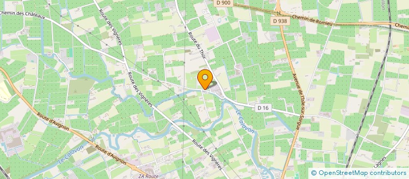 localisation de l'entreprise SCI IMMO GRAINS  CAVAILLON