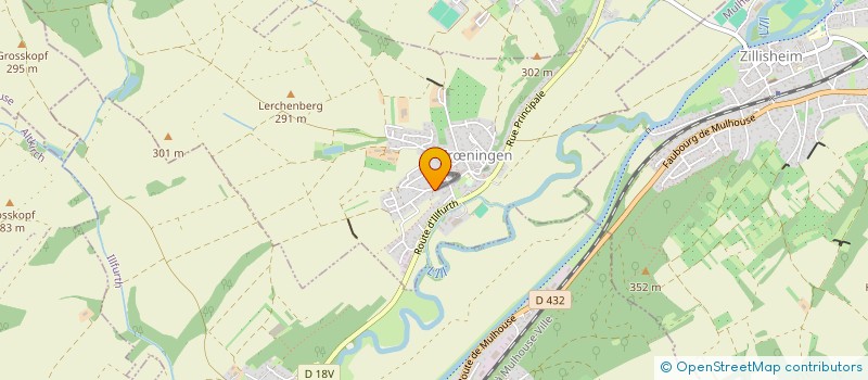 localisation de l'entreprise SCI IMMO GT  FRNINGEN