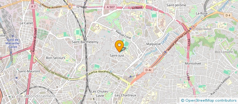 localisation de l'entreprise SCI IMMO INVEST 26 à MARSEILLE