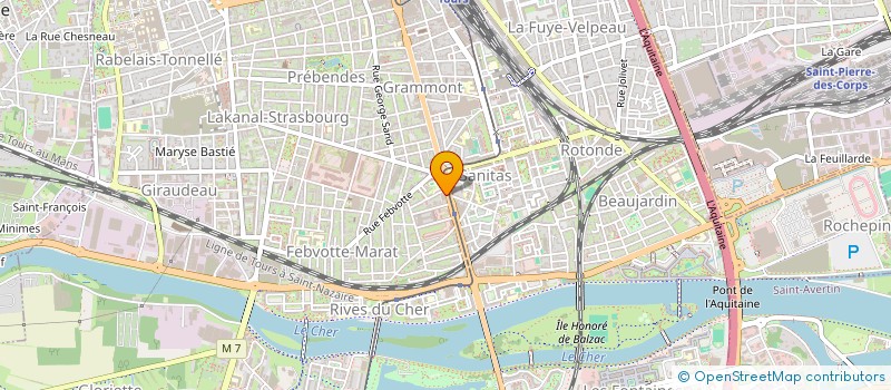 localisation de l'entreprise SCI IMMO INVEST  TOURS