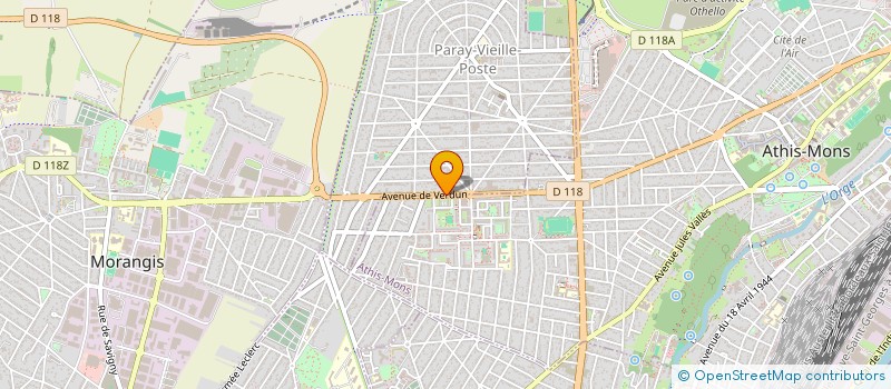 localisation de l'entreprise SCI IMMO-INVEST DAR à PARAY-VIEILLE-POSTE