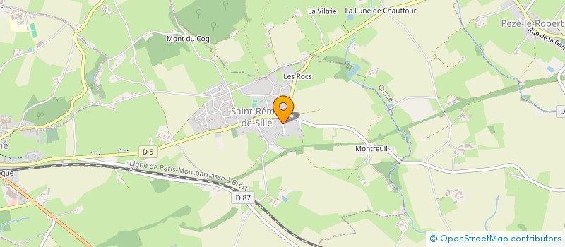 localisation de l'entreprise SCI IMMO INVESTISSEMENT  SAINT-REMY-DE-SILLE