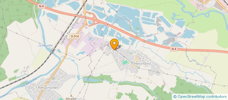 localisation de l'entreprise SCI IMMO-INVESTISSEMENT  HERIMENIL