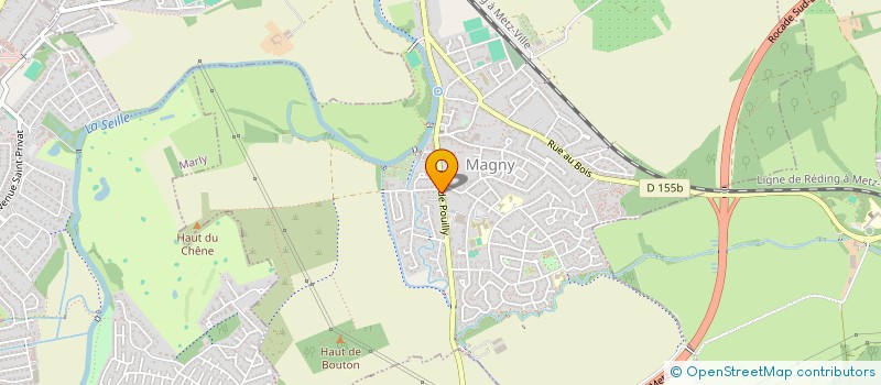 localisation de l'entreprise SCI IMMO INVESTISSEMENTS  METZ