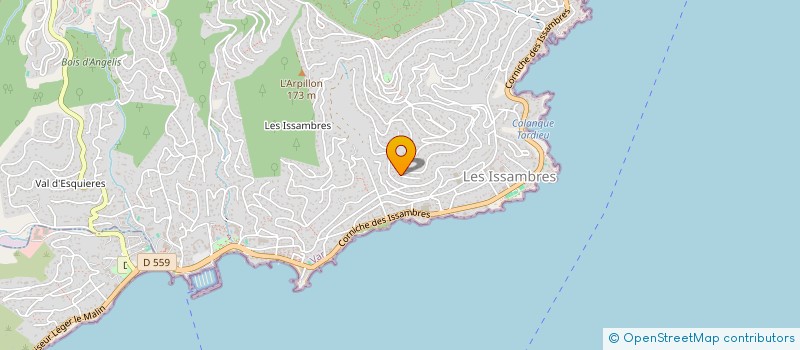 localisation de l'entreprise SCI IMMO J à ROQUEBRUNE-SUR-ARGENS
