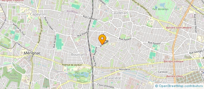 localisation de l'entreprise SCI IMMO JBA  BORDEAUX