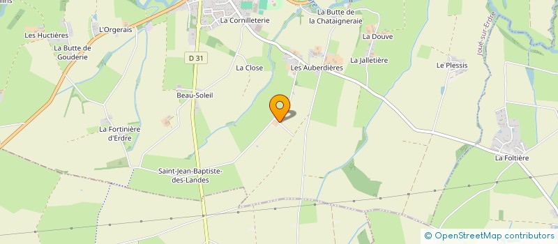 localisation de l'entreprise SCI IMMO JMG  TRANS-SUR-ERDRE