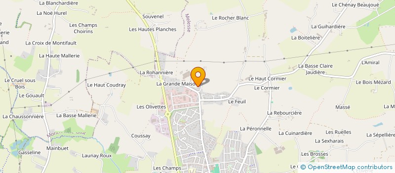 localisation de l'entreprise SCI IMMO JUKELO  MELESSE