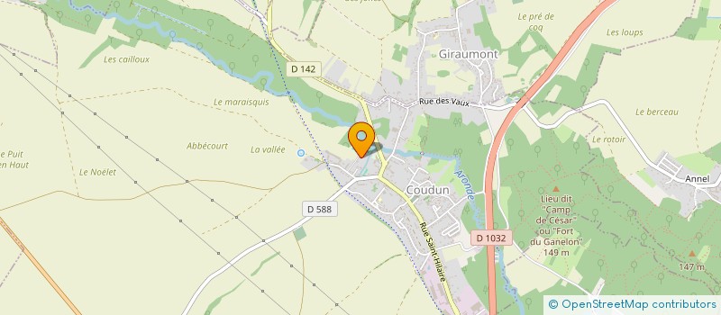 localisation de l'entreprise SCI IMMO JULLIEN 59  LONGUEIL ANNEL