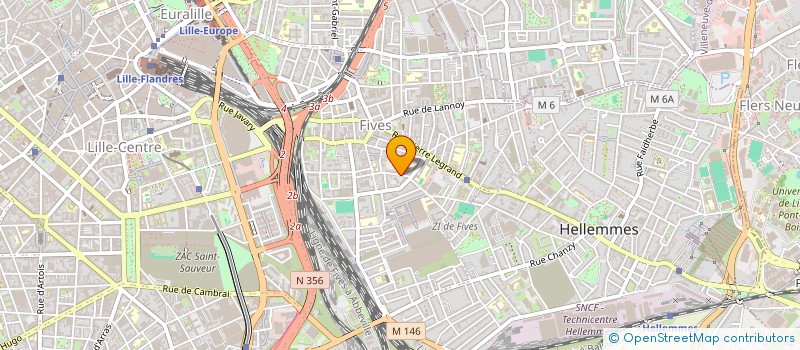 localisation de l'entreprise SCI IMMO KARIBU à LILLE