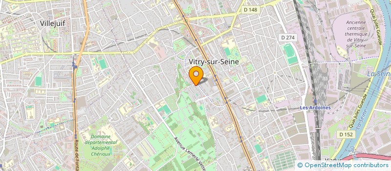 localisation de l'entreprise SCI IMMO KELLY  VITRY-SUR-SEINE