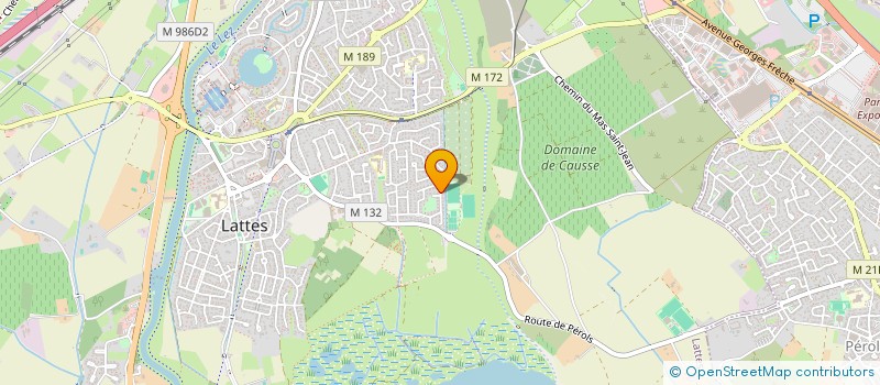 localisation de l'entreprise SCI IMMO L.G.M.A à LATTES