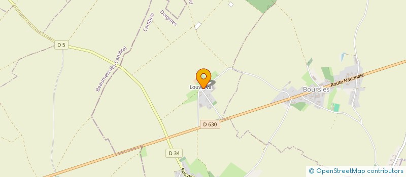 localisation de l'entreprise SCI IMMO LA  DOIGNIES