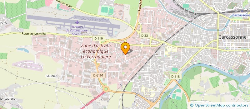 localisation de l'entreprise SCI IMMO LA MEDIEVALE à CARCASSONNE