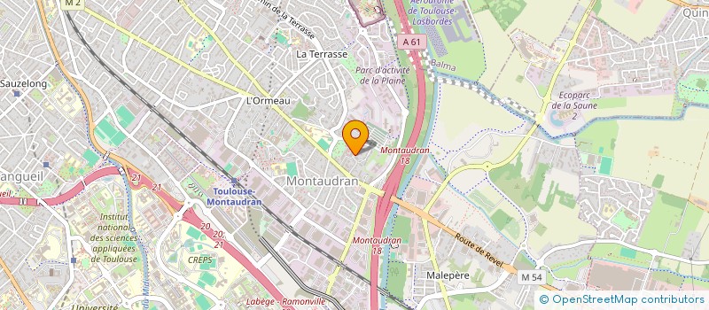 localisation de l'entreprise SCI IMMO-LAFAURIE à TOULOUSE