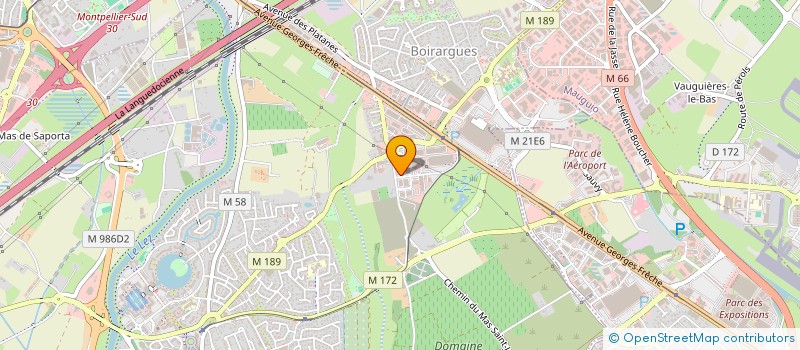 localisation de l'entreprise SCI IMMO LANGUEDOC à LATTES