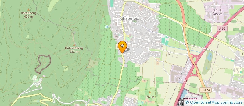 localisation de l'entreprise SCI IMMO LEFEVER  CHATENOIS