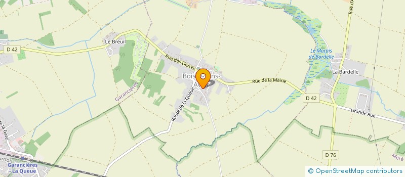 localisation de l'entreprise SCI IMMO LEO  BOISSY-SANS-AVOIR