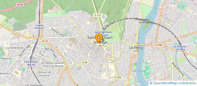 localisation de l'entreprise SCI IMMO LF  SAINT-GERMAIN-EN-LAYE