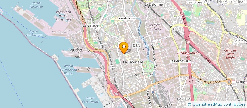 localisation de l'entreprise SCI IMMO LOC à MARSEILLE