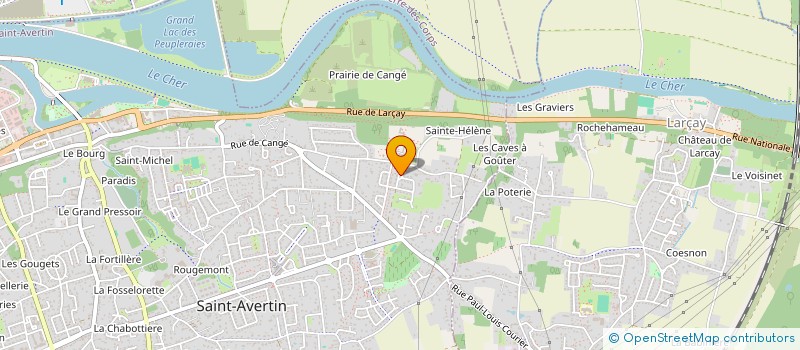 localisation de l'entreprise SCI IMMO LOCA  SAINT-AVERTIN