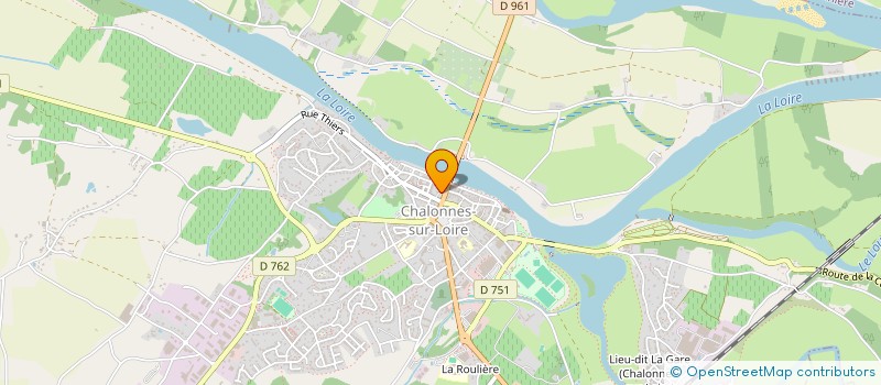 localisation de l'entreprise SCI IMMO LOIRE 3 L  CHALONNES-SUR-LOIRE