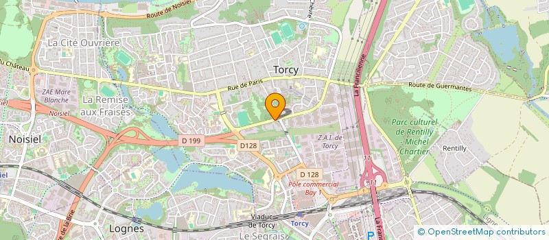 localisation de l'entreprise SCI IMMO LOPES&CERQUEIRA  TORCY