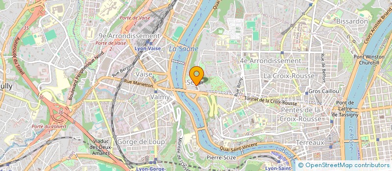 localisation de l'entreprise SCI IMMO LYON IV  LYON