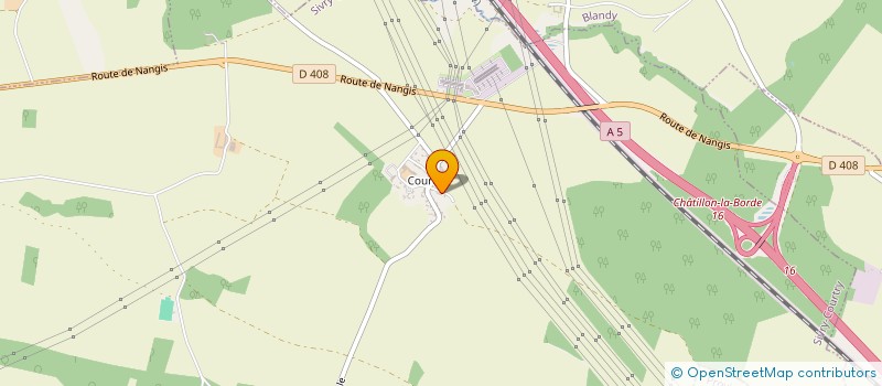 localisation de l'entreprise SCI IMMO MAINCY  SIVRY-COURTRY