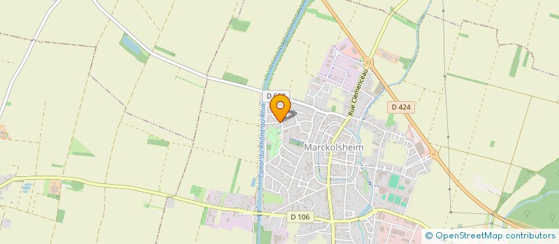 localisation de l'entreprise SCI IMMO MAR T.S.N.  MARCKOLSHEIM