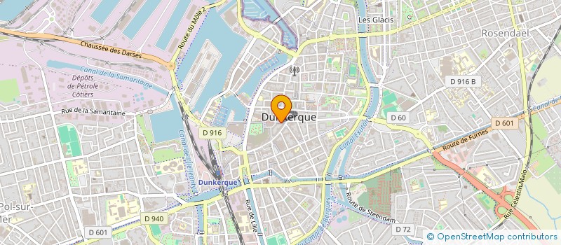 localisation de l'entreprise SCI IMMO MARINE 5 à DUNKERQUE