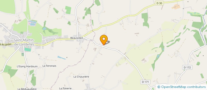 localisation de l'entreprise SCI IMMO MB  SAINT-BRICE-DE-LANDELLES