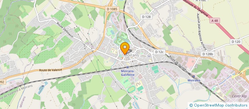 localisation de l'entreprise SCI IMMO MOIRANS  MOIRANS